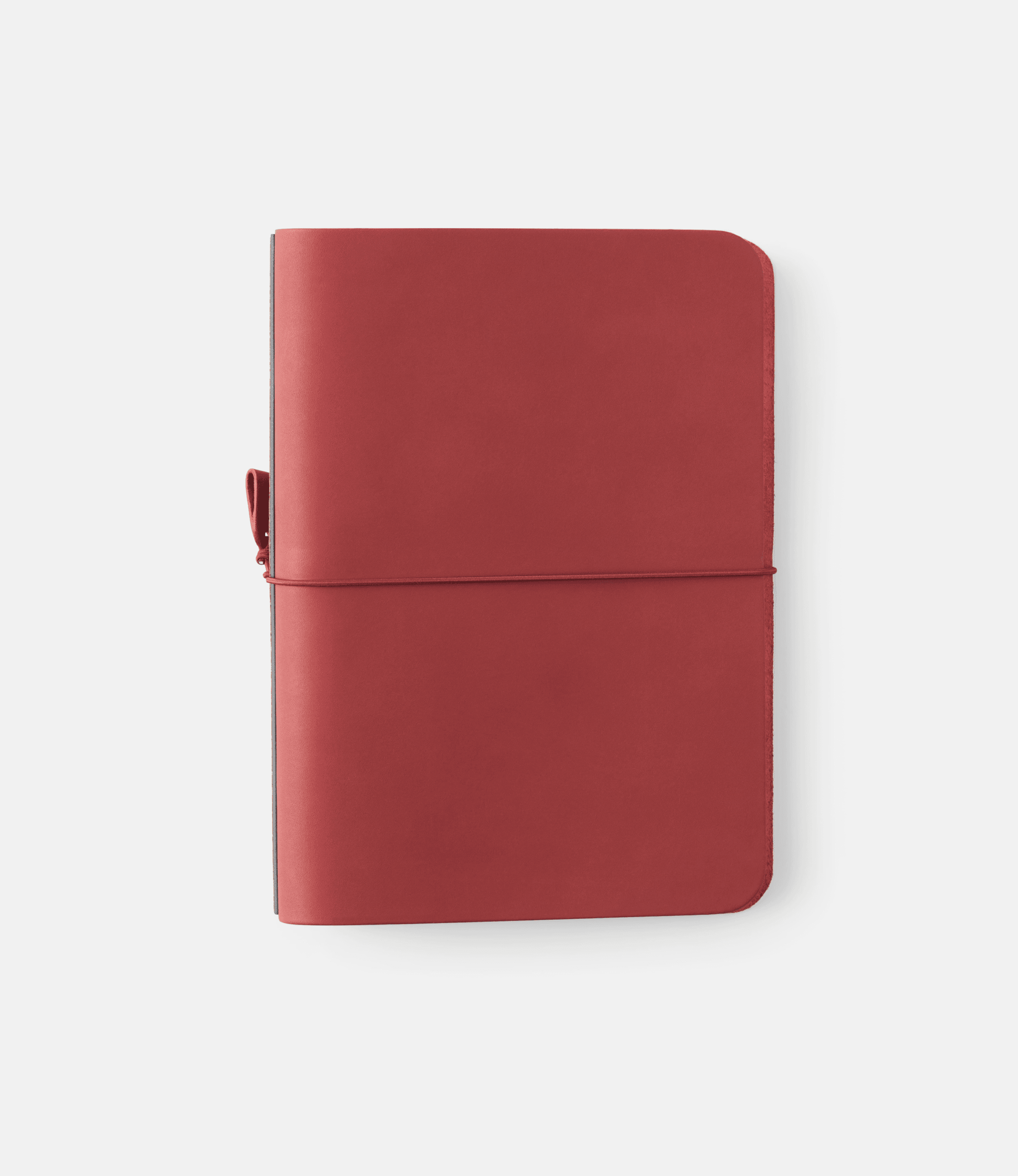 Antou NOTA Work set veg tanned leather Deep Red — модульный блокнот