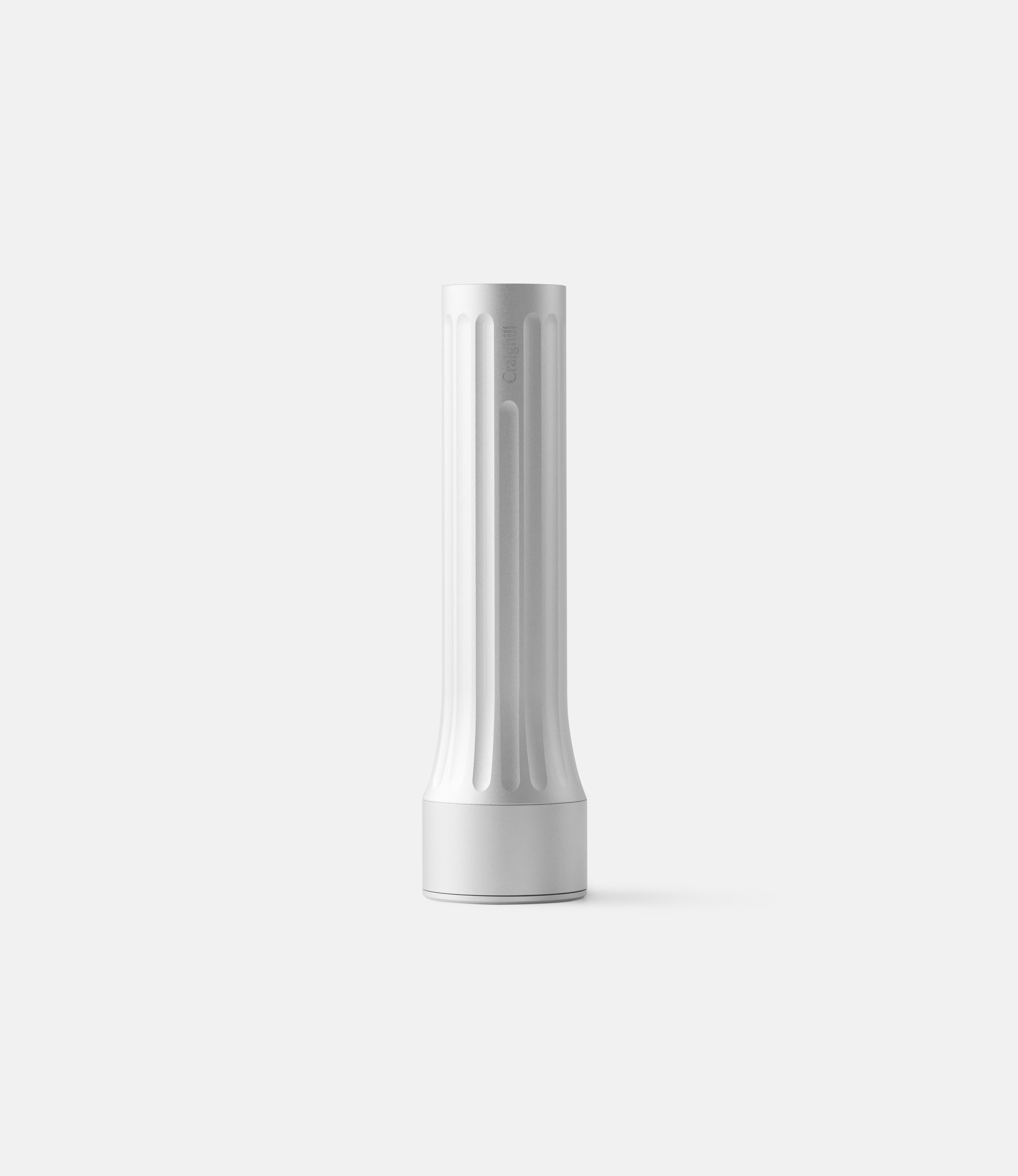 Craighill Temple Flashlight Silver — фонарик из алюминия
