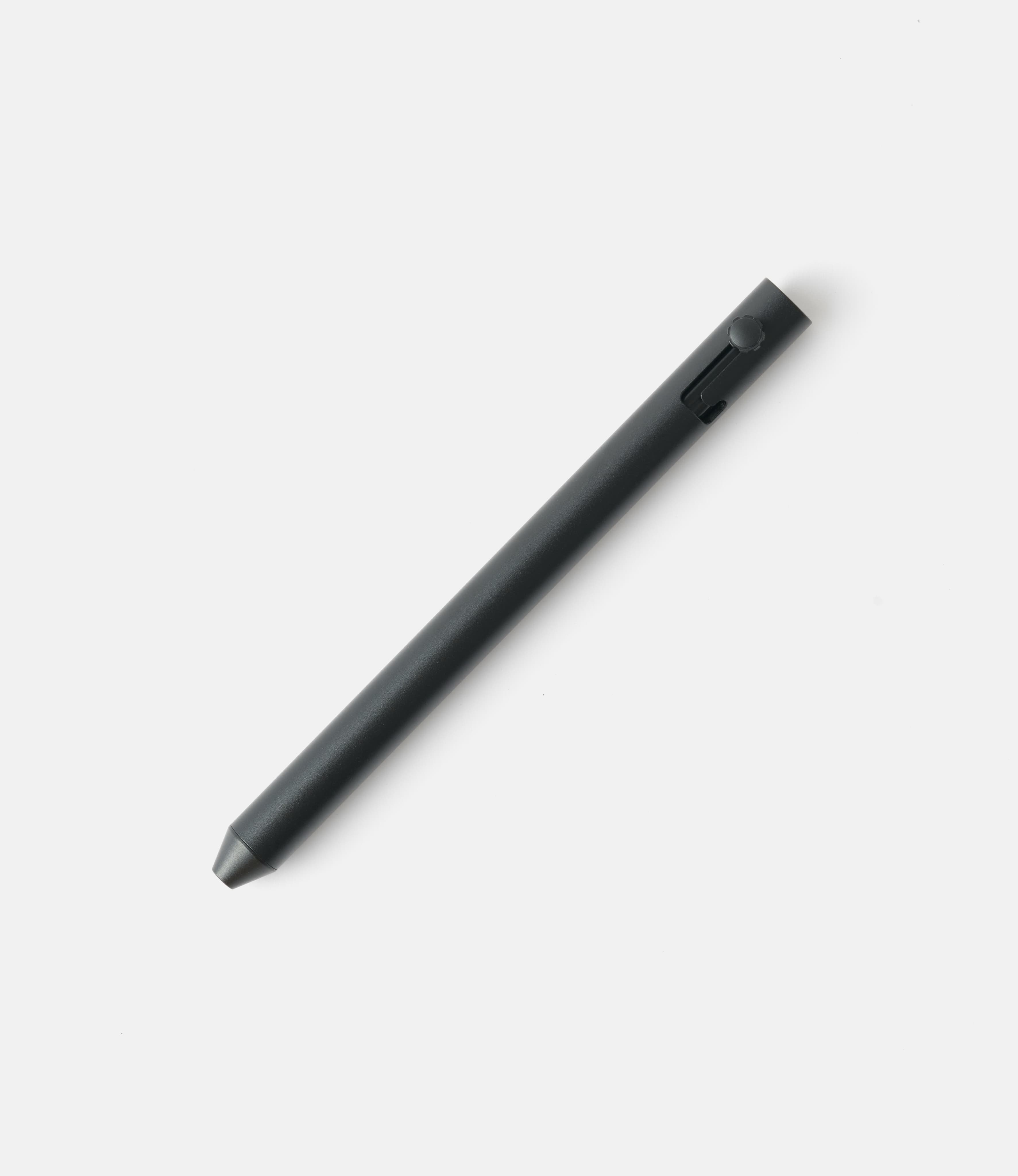 Ensso BOLT Fountain Pen Black Aluminum Set — перьевая ручка с выдвижным стержнем