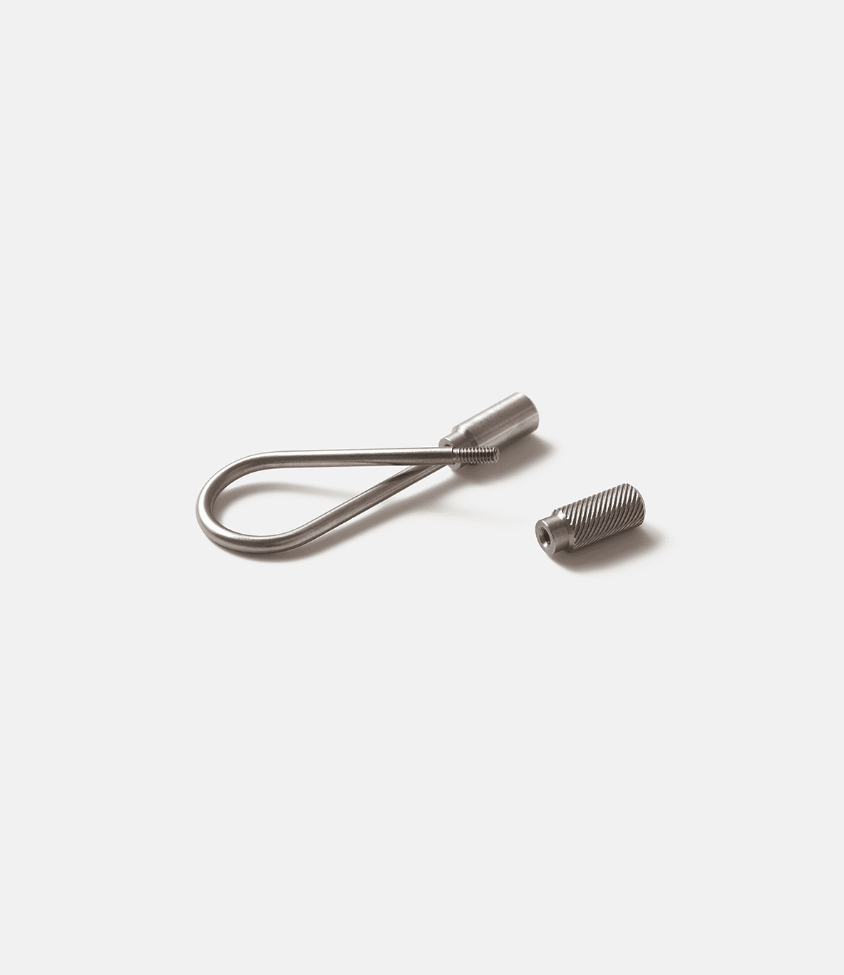 Craighill Closed Helix Keyring Steel — ключница из стали
