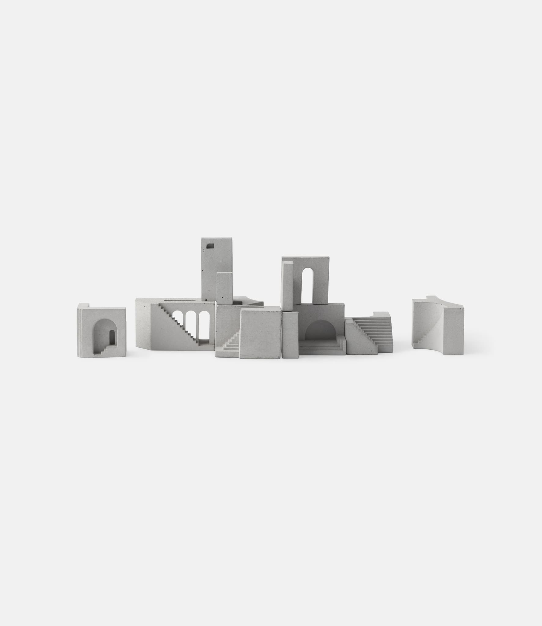 Material Immaterial Replay — архитектурный пазл из бетона