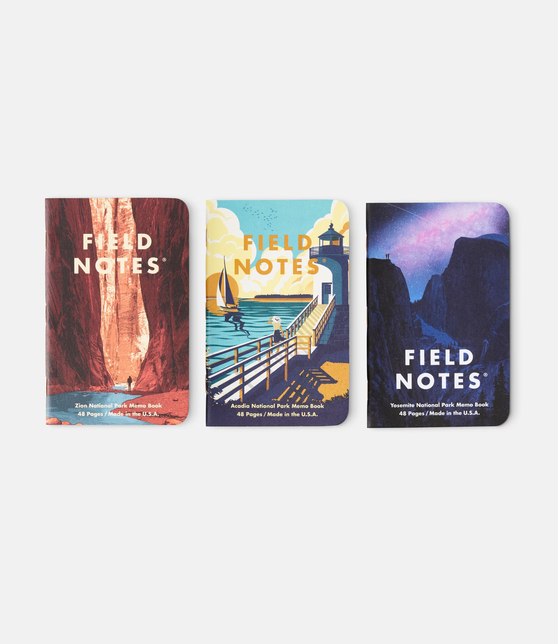 Field Notes National Parks ­Series A — набор блокнотов
