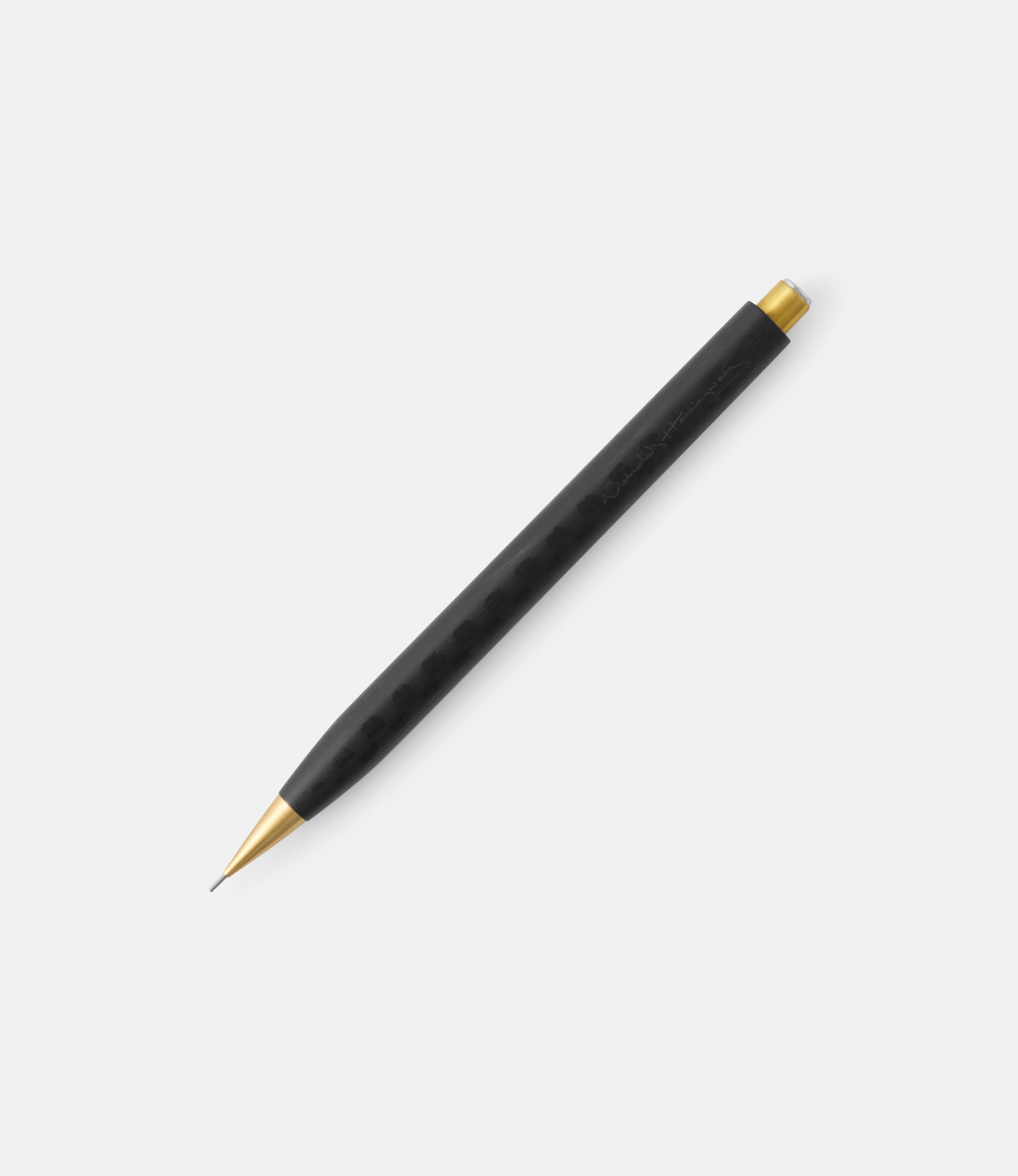 Nicholas Hemingway Ebony & Brass Mechanical Pencil — механический карандаш