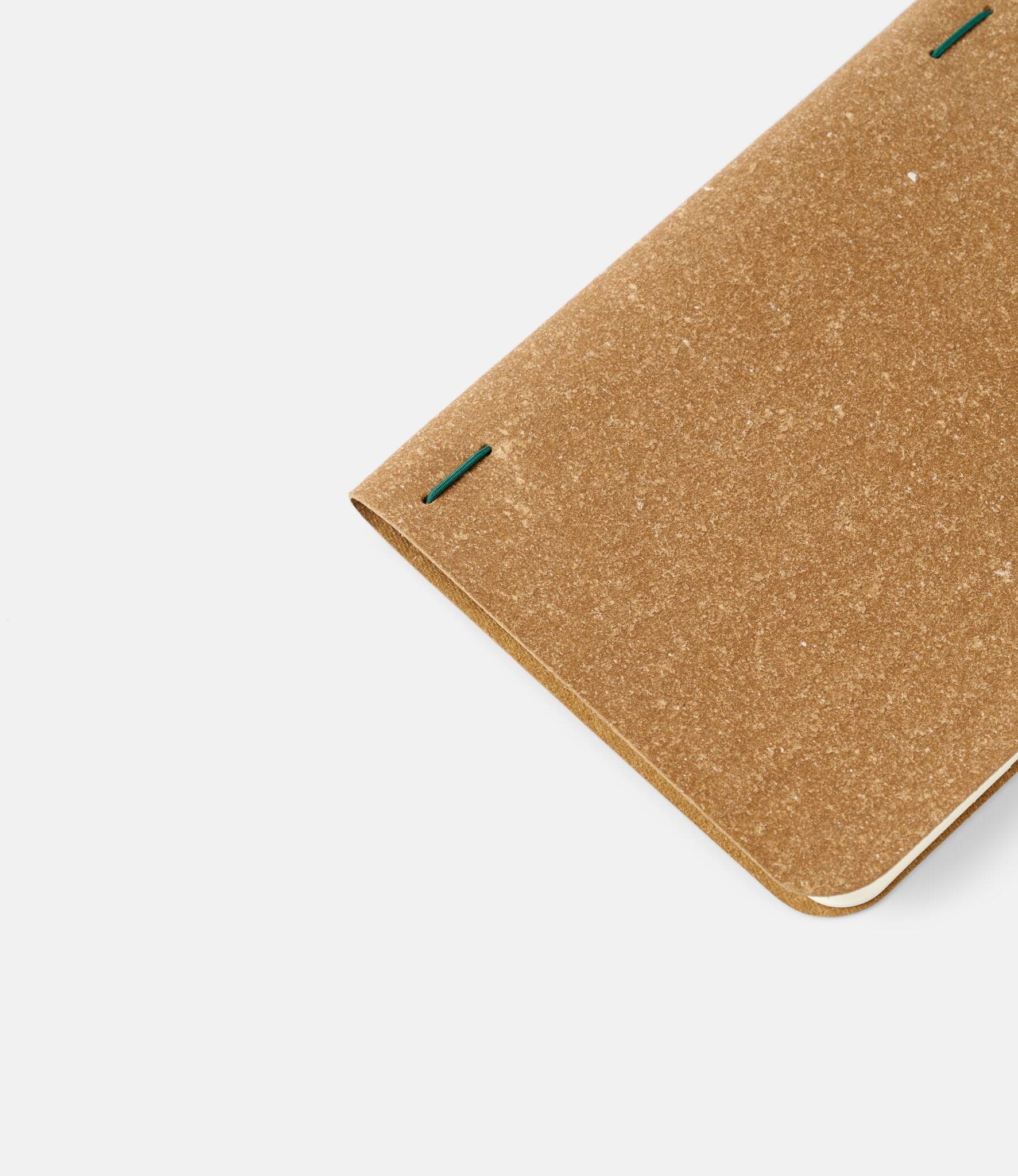 Antou Nota Daily Lite Brown — компактный блокнот из кожи