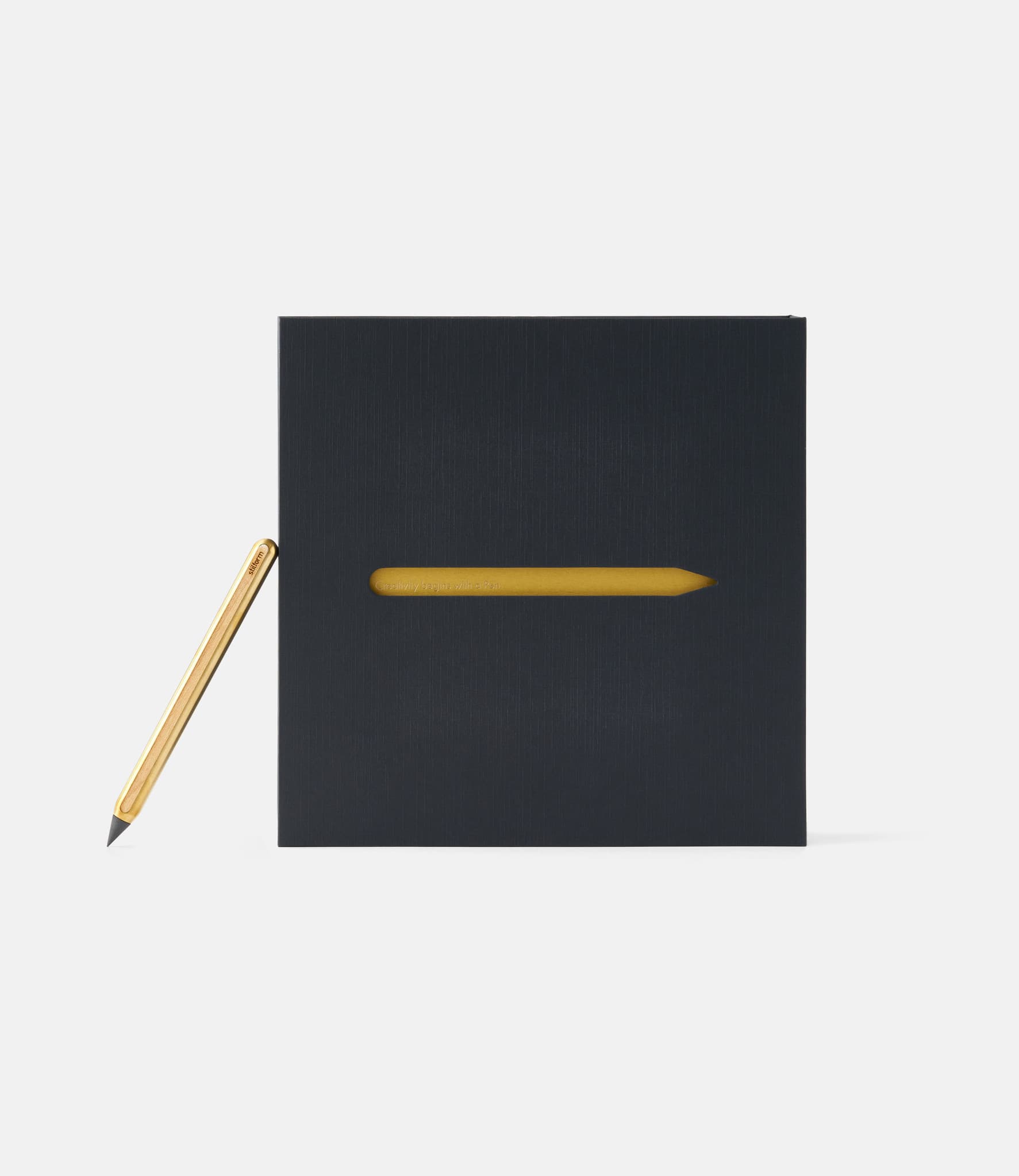 Stilform Aeon Set Brass — вечный карандаш в наборе