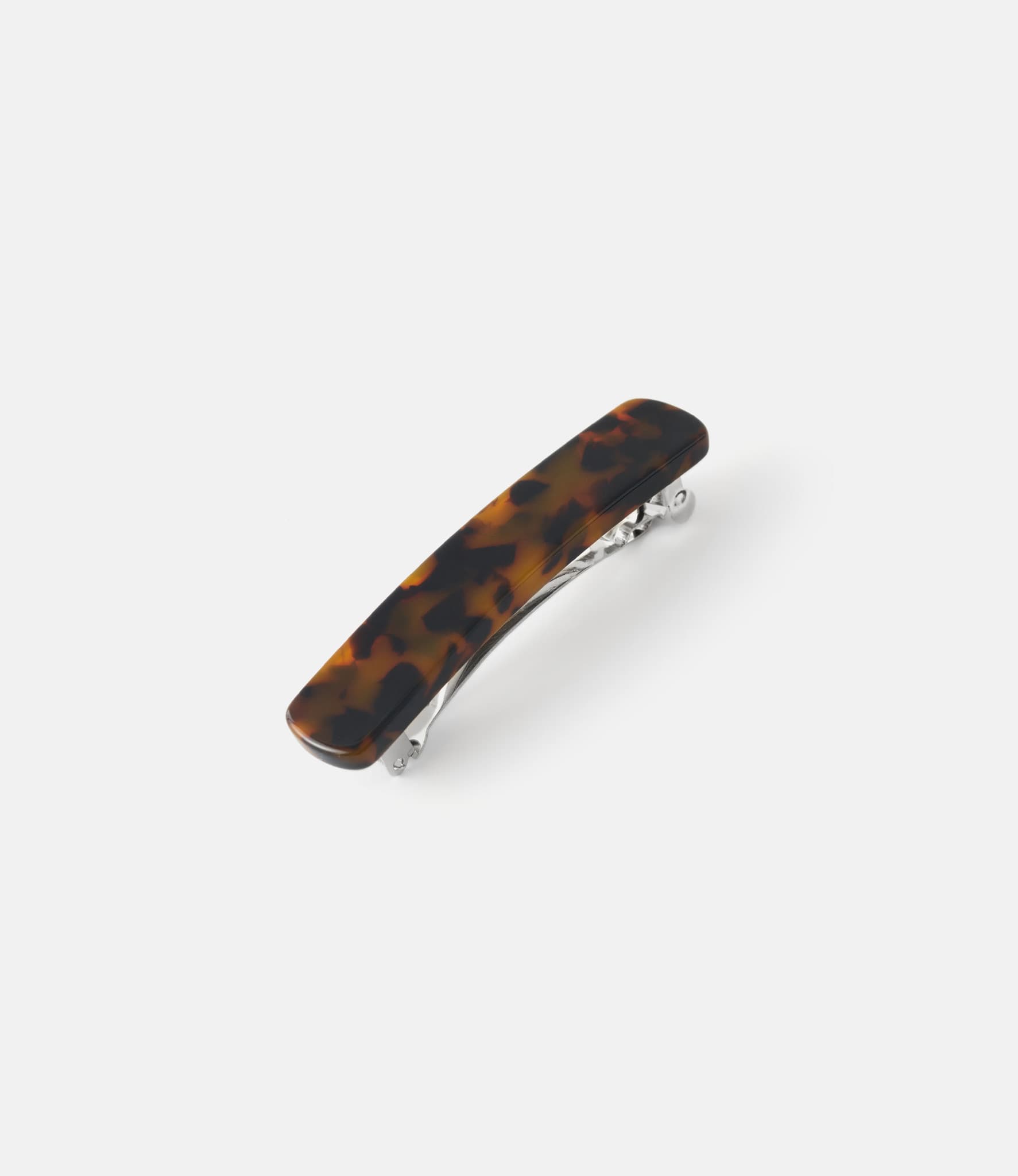 Machete No.3 Heirloom Barrette in Classsic Tortoise — заколка из ацетата