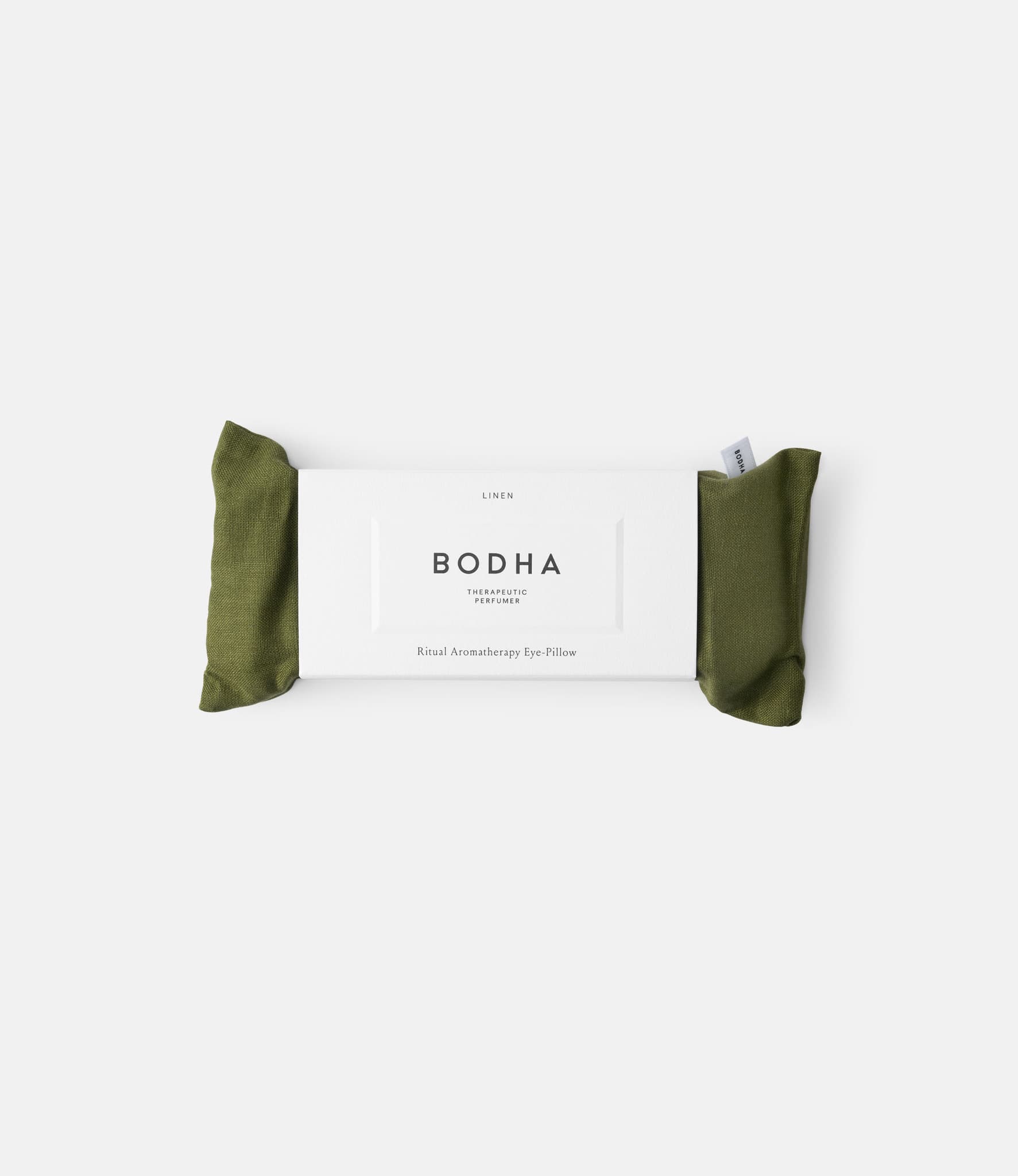 Bodha Eye-Pillow Emerald Linen — ароматическая маска для глаз