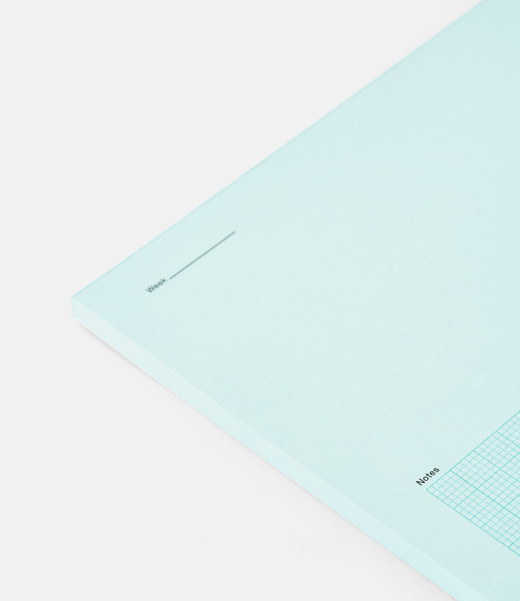 Before Breakfast Desktop Notepad Pale Blue — отрывной планер