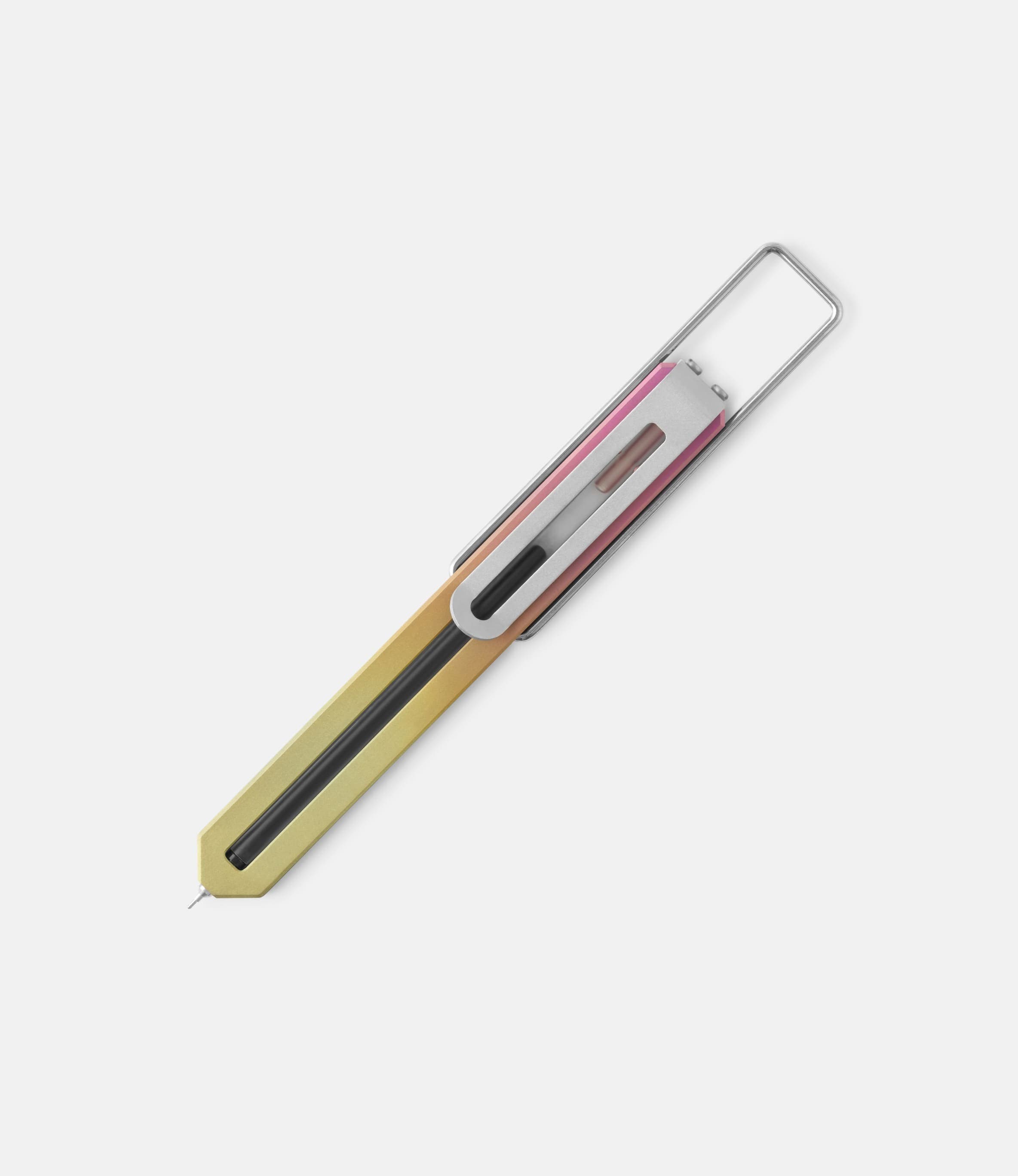 CW&T Pen Type-C Sandy Toes Pink Sky — ручка-закладка из титана