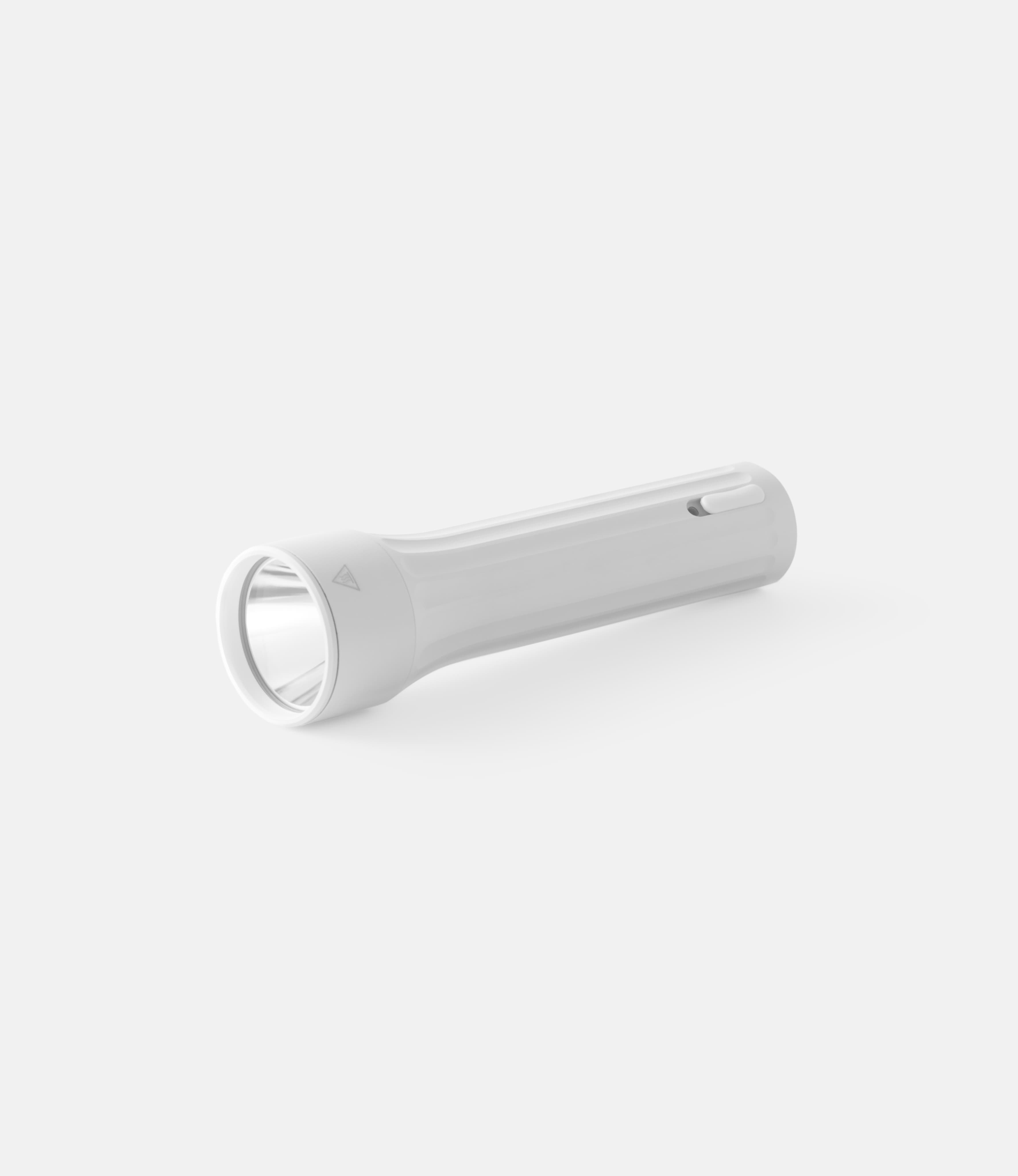 Temple Flashlight White — фонарик из алюминия