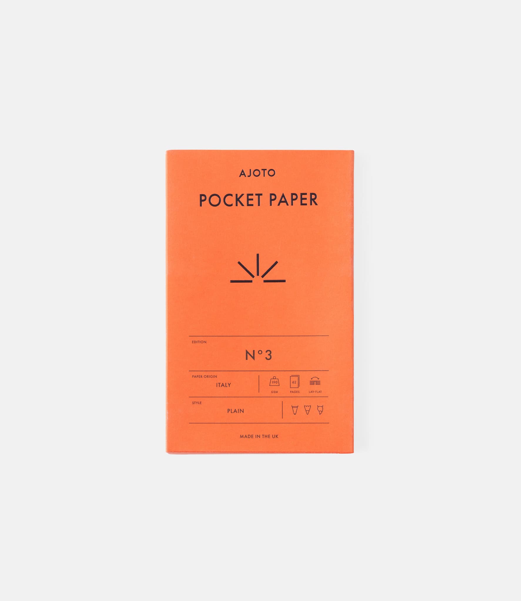 Ajoto Notebook No.3 — карманный блокнот для рисования