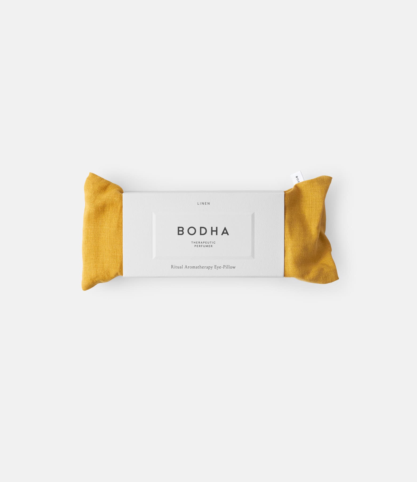 Bodha Eye-Pillow Gold Linen — ароматическая маска для глаз