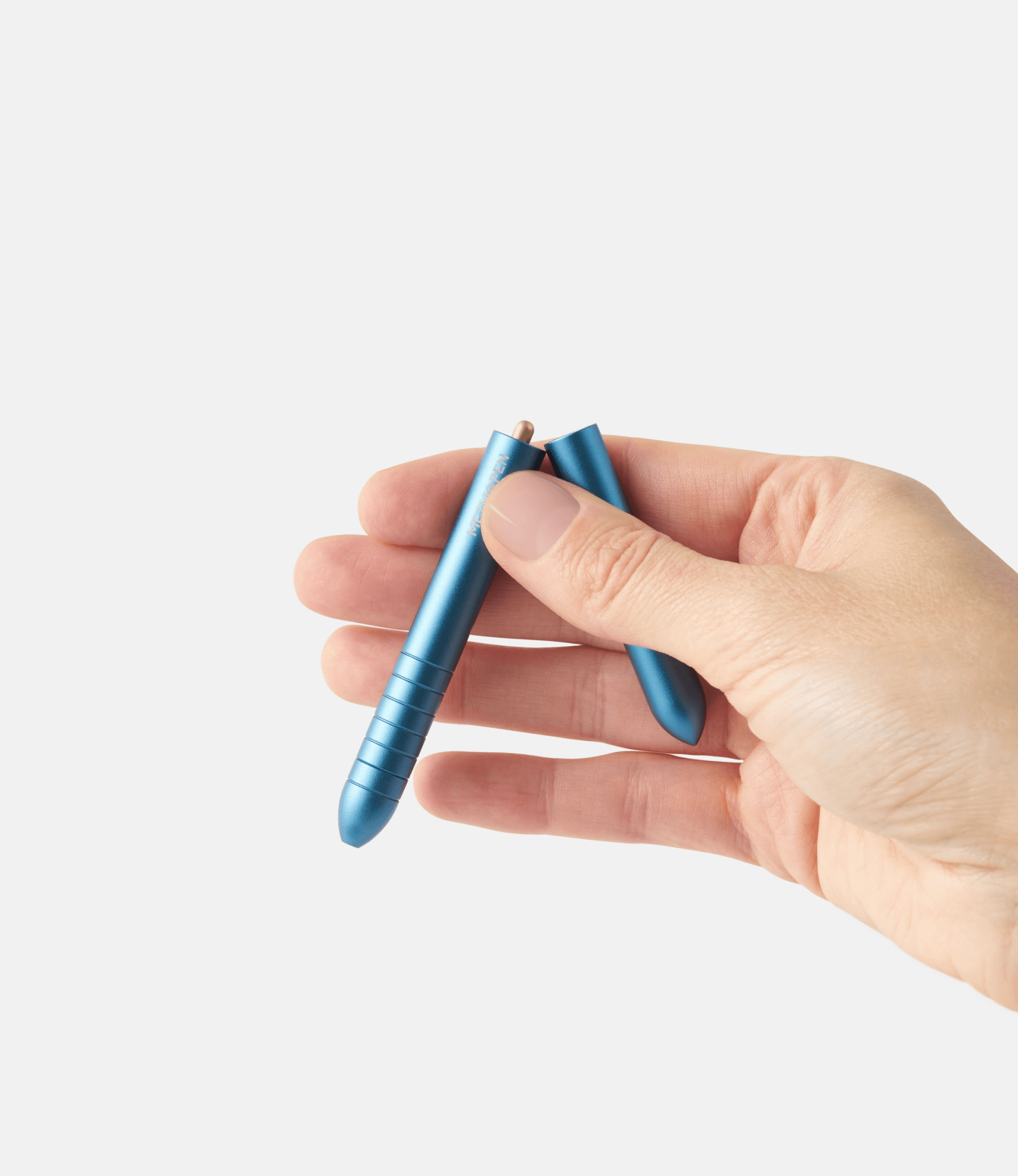 Mezmoglobe Mezmopen Aluminum Ocean Blue — магнитная ручка-трансформер из алюминия