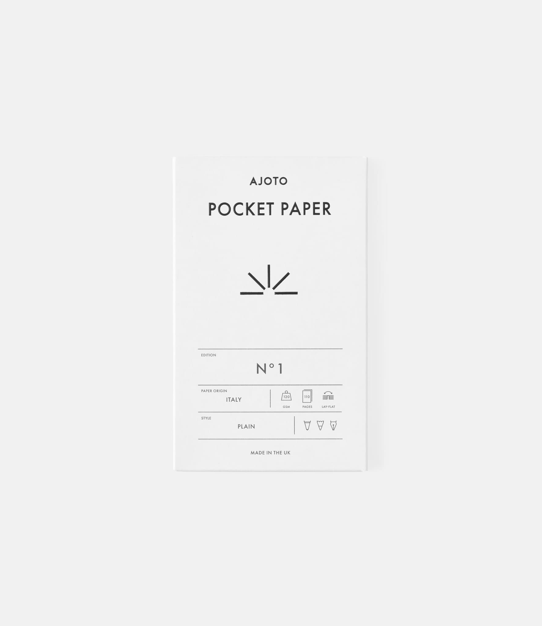 Ajoto Notebook No.1 — карманный блокнот