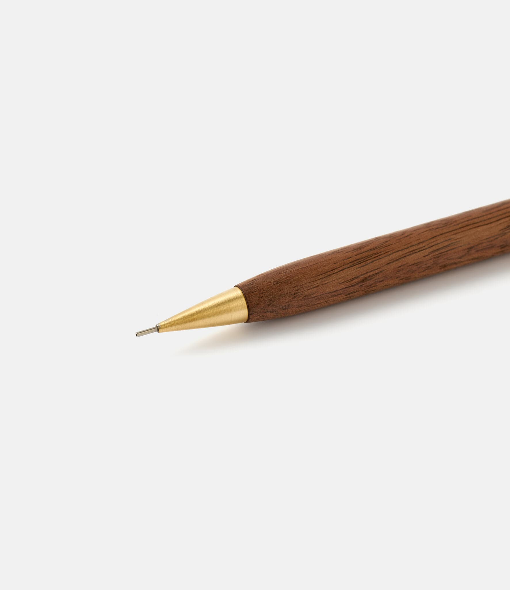 Nicholas Hemingway Walnut & Brass Mechanical Pencil — механический карандаш