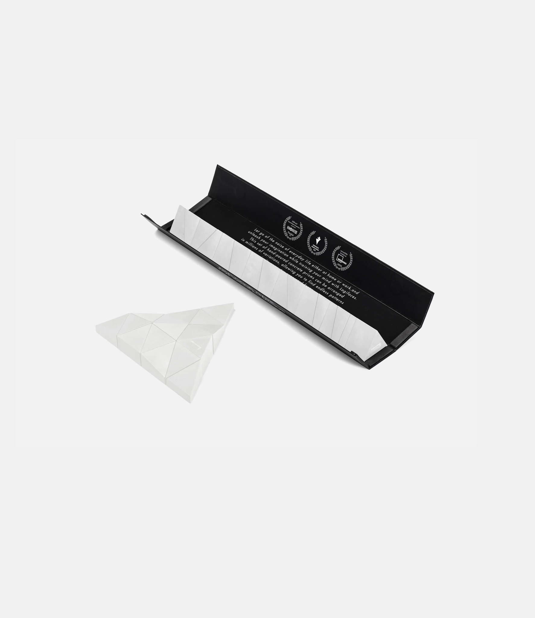 Logifaces The Original Set Marble — пазл из бетона