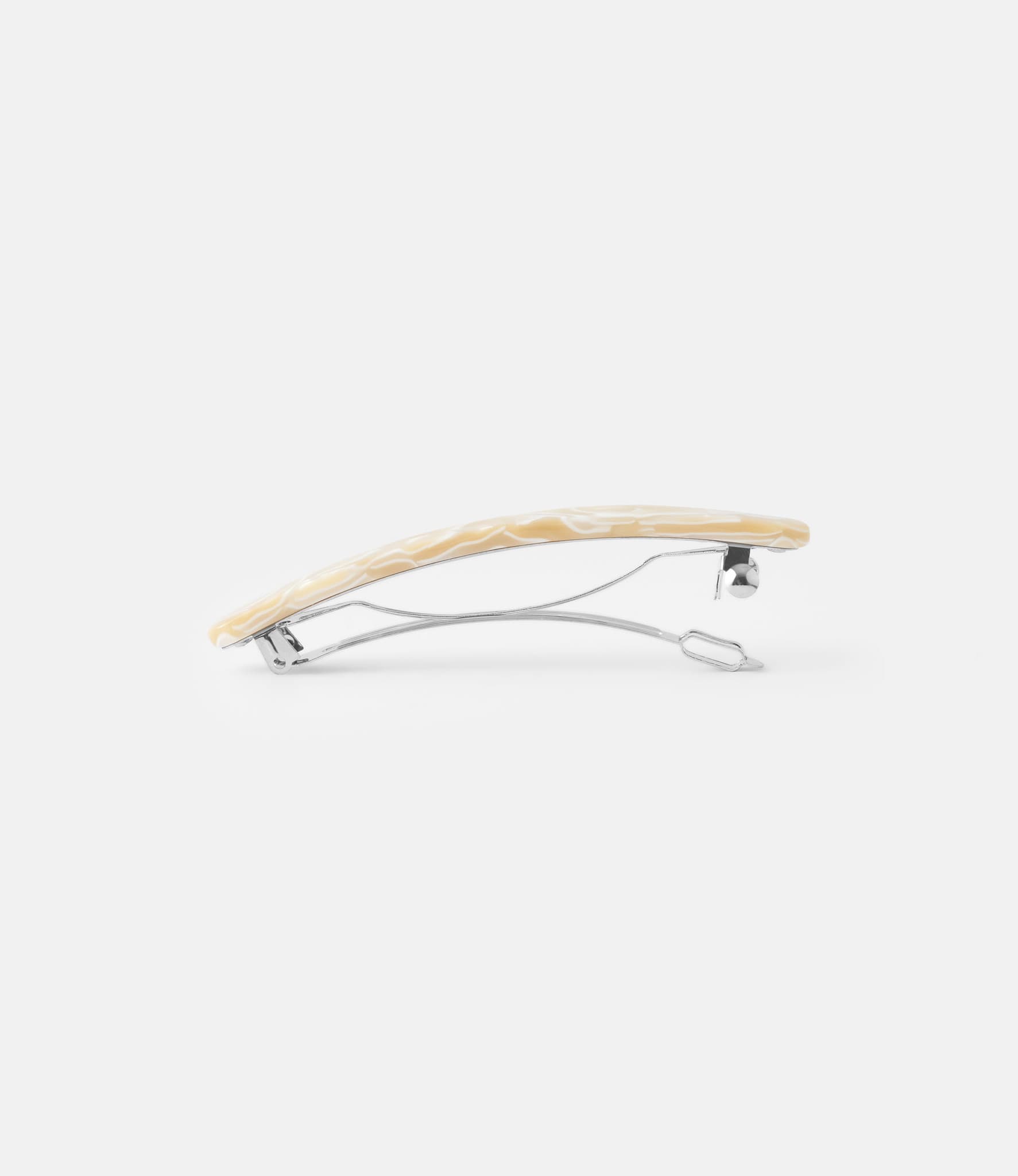 Machete Slim Paris Barrette in Ivory — заколка из ацетата