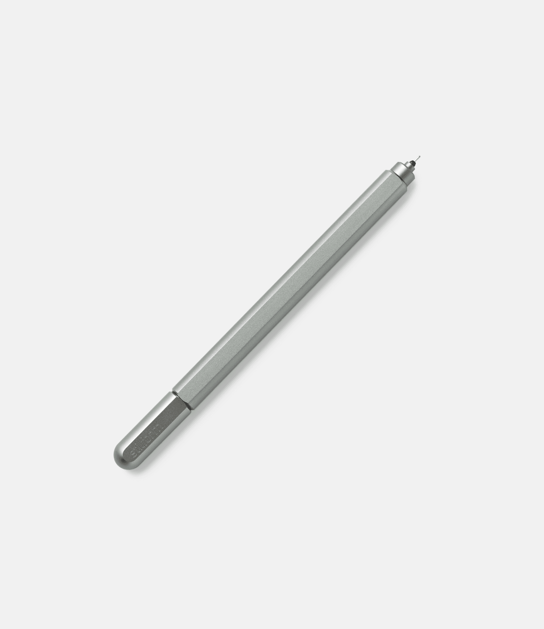 Stilform Arc Gel Pen Aluminium Grey — гелевая ручка из алюминия