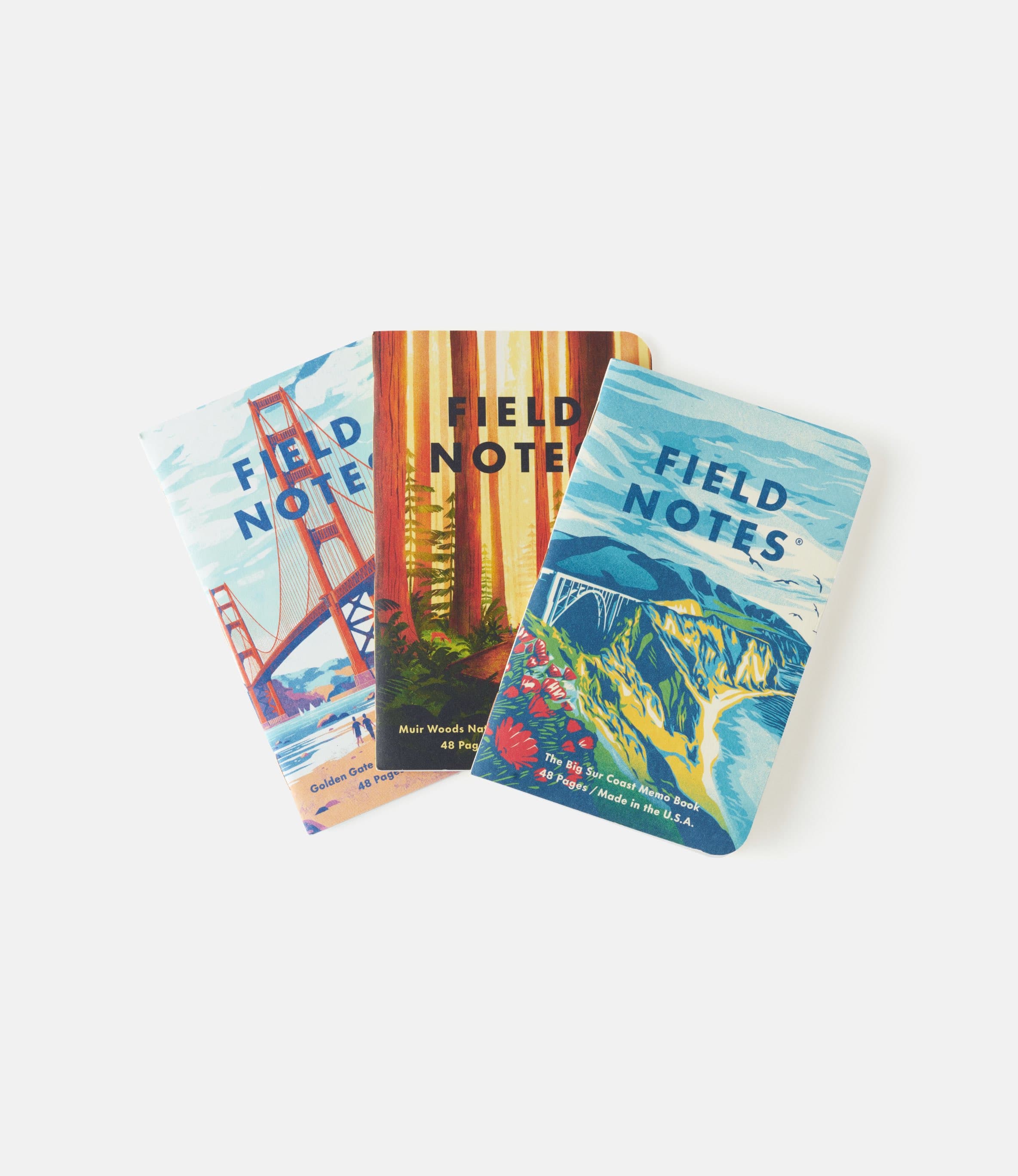 Field Notes Explore America, Northern California — набор блокнотов