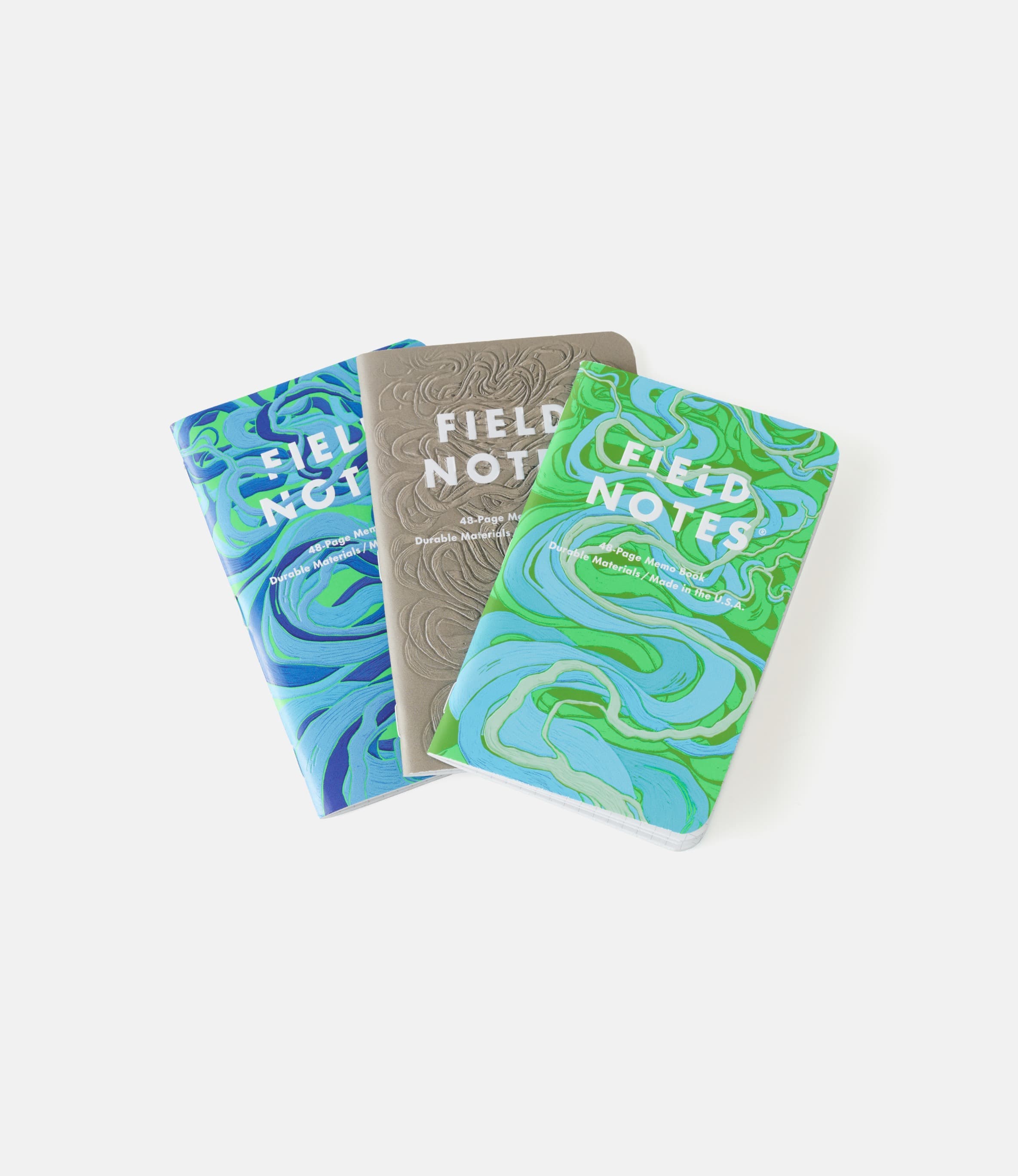 Field Notes Is a River Alive — набор блокнотов